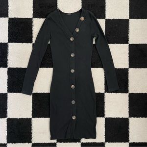 Nasty Gal Button Dress